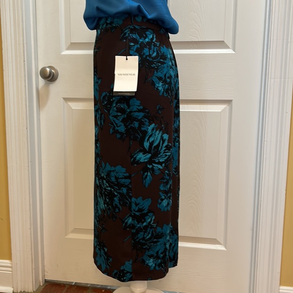WHO WHAT WEAR Floral Midi Pencil Skirt sz8 NWT - Picture 7 of 14